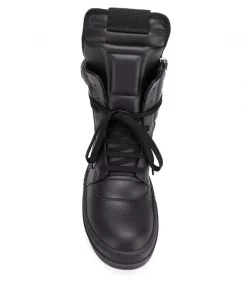 Rick Owens Baskets Montantes Geobasket Homme -Rick Owens Soldes 15867966 29504961 600