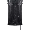 Rick Owens Gilet Texturé à Effet Usé Femme -Rick Owens Soldes 15908347 29738702 600
