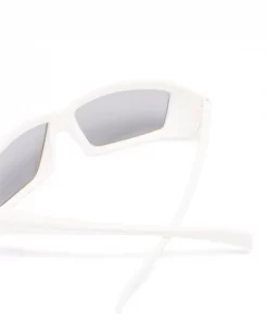 Rick Owens 0109 CLEAR Lunettes De Soleil à Monture Rectangulaire Homme -Rick Owens Soldes 16043758 33624589 600