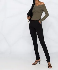 Rick Owens Pantalon Skinny à Taille élastiquée Femme -Rick Owens Soldes 16147339 30535329 600