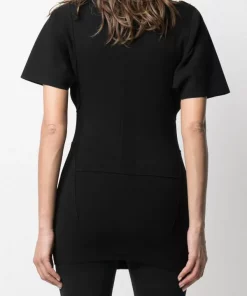 Rick Owens Débardeur Long à Col V Femme -Rick Owens Soldes 16147341 30488352 600