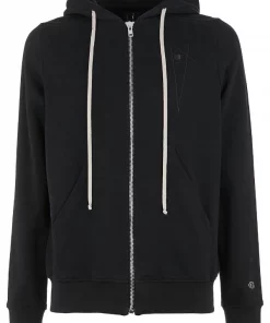 Rick Owens X Champion Jason Hoodie à Logo 61 OYSTER