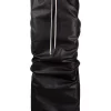 Rick Owens 09 BLACK Jupe à Détail De Fente Homme -Rick Owens Soldes 16197149 33005158 600