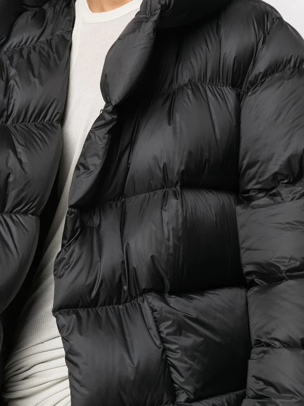 ( Nouvelle Collection ) Rick Owens 09 BLACK Doudoune à Capuche Homme 7 ( Nouvelle Collection ) Rick Owens 09 BLACK Doudoune à Capuche Homme – Image 5