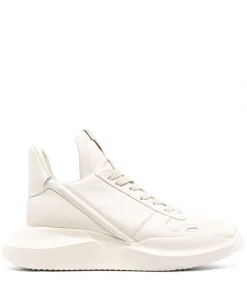 Rick Owens Baskets à Semelle épaisse Homme
