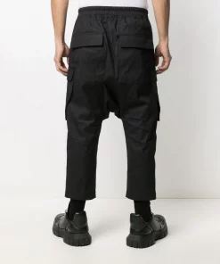 ( Nouvelle Collection ) Rick Owens 09 BLACK Pantalon Cargo à Lien De Resserrage Homme 12 ( Nouvelle Collection ) Rick Owens 09 BLACK Pantalon Cargo à Lien De Resserrage Homme -Rick Owens Soldes 16283171 31202878 600