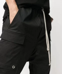 ( Nouvelle Collection ) Rick Owens 09 BLACK Pantalon Cargo à Lien De Resserrage Homme 13 ( Nouvelle Collection ) Rick Owens 09 BLACK Pantalon Cargo à Lien De Resserrage Homme -Rick Owens Soldes 16283171 31202886 600