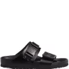 Rick Owens Sandales à Logo Embossé 09 BLACK -Rick Owens Soldes 16284562 33621785 600