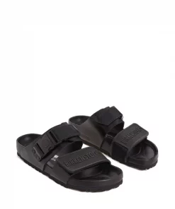 Rick Owens Sandales à Logo Embossé 09 BLACK -Rick Owens Soldes 16284562 33621786 600