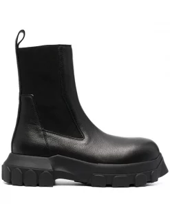 Rick Owens Bottines Mega Bozo Tractor Beetle 99 NERO