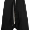 Rick Owens Short Sarouel à Coupe Stretch Homme 1 Rick Owens Short Sarouel à Coupe Stretch Homme -Rick Owens Soldes 16298810 31455653 600