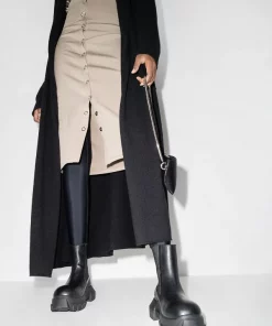 Rick Owens 099 BLACK/BLACK Bottes Beatle Bozo Tractor En Cuir Femme 8 Rick Owens 099 BLACK/BLACK Bottes Beatle Bozo Tractor En Cuir Femme -Rick Owens Soldes 16303484 34338115 600