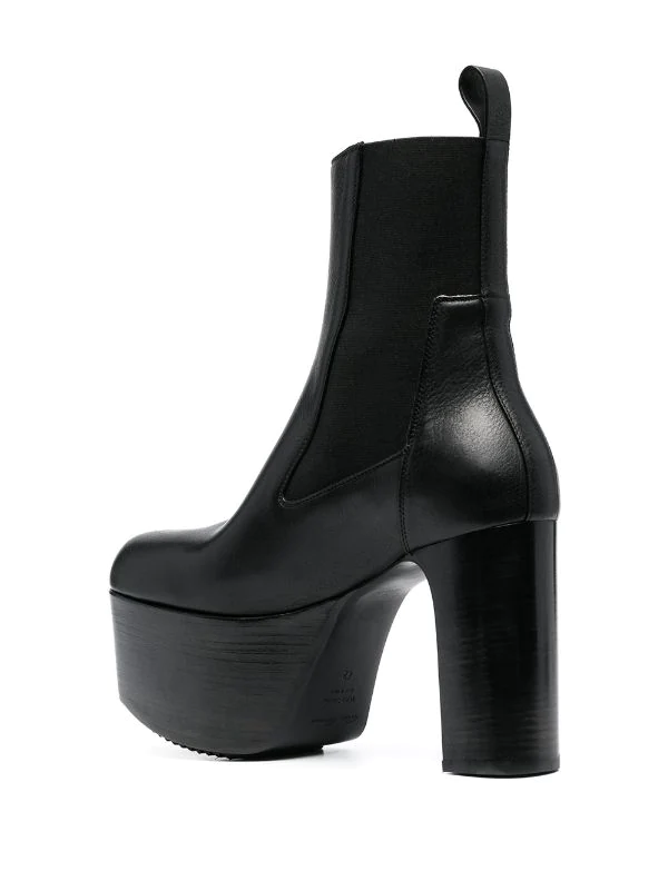 Rick Owens Bottines à Semelle à Plateforme Homme 5 Rick Owens Bottines à Semelle à Plateforme Homme – Image 3