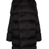 Rick Owens 09 BLACK Manteau à Design Matelassé Femme -Rick Owens Soldes 16308515 34556200 600