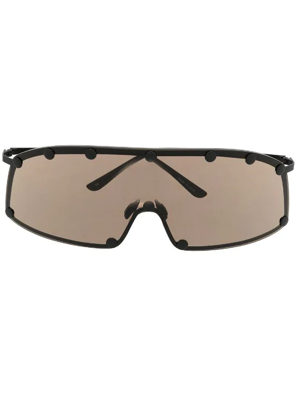 Rick Owens Lunettes De Soleil à Monture Oversize Femme 3 Rick Owens Lunettes De Soleil à Monture Oversize Femme