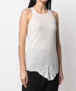 Rick Owens Débardeur à Ourlet Incurvé Femme -Rick Owens Soldes 16319812 31290883 600