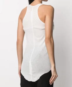 Rick Owens Débardeur à Ourlet Incurvé Femme -Rick Owens Soldes 16319812 31290884 600