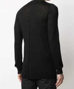 Rick Owens Pull Level Lupetto 09 BLACK -Rick Owens Soldes 16327324 31831688 600
