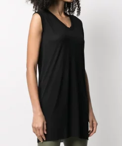 Rick Owens Débardeur à Coupe Mi-longue 09 BLACK -Rick Owens Soldes 16329895 31382113 600