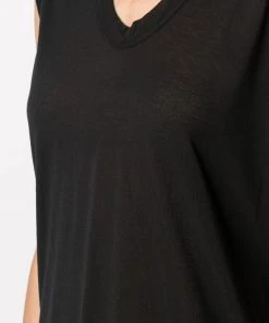 Rick Owens Débardeur à Coupe Mi-longue 09 BLACK -Rick Owens Soldes 16329895 31382115 600