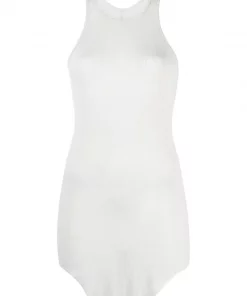 Rick Owens Débardeur Nervuré à Dos Nageur 61 OYSTER