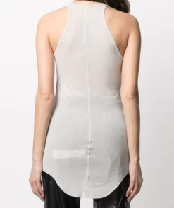 Rick Owens Débardeur Nervuré à Dos Nageur 61 OYSTER -Rick Owens Soldes 16331627 31383786 600