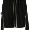 Rick Owens 09 BLACK Short à Détails D’œillets Homme -Rick Owens Soldes 16360525 31442953 600