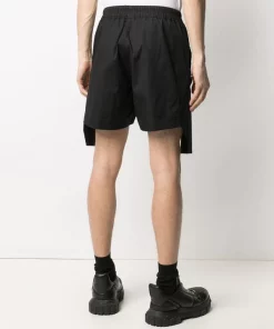 Rick Owens 09 BLACK Short à Détails D’œillets Homme 10 Rick Owens 09 BLACK Short à Détails D’œillets Homme -Rick Owens Soldes 16360525 31442954 600