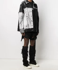 Rick Owens Veste Jumbo Worker 101 BLACK AS SAMPLE -Rick Owens Soldes 16397562 31693009 600