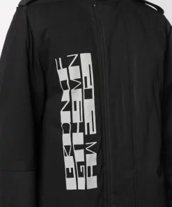 ( Nouvelle Collection ) Rick Owens Doudoune Army 0961 BLACK/OYSTER -Rick Owens Soldes 16397575 31690879 600