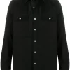Rick Owens Surchemise En Jean Oversize 09 BLACK