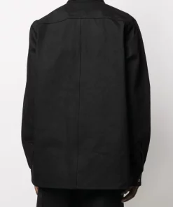 Rick Owens Surchemise En Jean Oversize 09 BLACK -Rick Owens Soldes 16397580 31693045 600