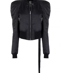 ( Positively Conscious ) Rick Owens Veste Bomber à épaules Structurées Femme