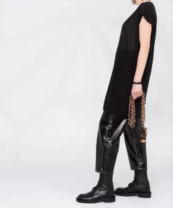 ( Positively Conscious ) Rick Owens T-shirt Phlegethon Dyan 09 BLACK -Rick Owens Soldes 16400326 31629862 600