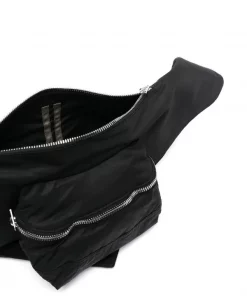 Rick Owens 09 BLACK Sac Banane à Design Triangulaire Homme -Rick Owens Soldes 16433842 31861514 600