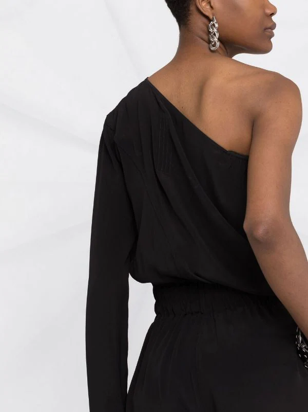 ( Nouvelle Collection ) Rick Owens Combishort à Découpes 09 BLACK 5 ( Nouvelle Collection ) Rick Owens Combishort à Découpes 09 BLACK – Image 3