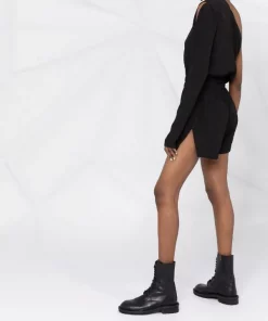 ( Nouvelle Collection ) Rick Owens Combishort à Découpes 09 BLACK 11 ( Nouvelle Collection ) Rick Owens Combishort à Découpes 09 BLACK -Rick Owens Soldes 16477417 32175521 600