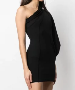 Rick Owens Robe Athena à Design à Une épaule Femme -Rick Owens Soldes 16481197 32063237 600