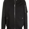 Rick Owens Veste Bomber à Fermeture Zippée 09 BLACK 2 Rick Owens Veste Bomber à Fermeture Zippée 09 BLACK -Rick Owens Soldes 16497371 32445980 600
