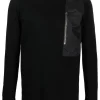 Rick Owens 09 BLACK Haut à Manches Longues Homme 2 Rick Owens 09 BLACK Haut à Manches Longues Homme -Rick Owens Soldes 16511400 32108294 600