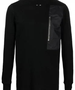 Rick Owens 09 BLACK Haut à Manches Longues Homme