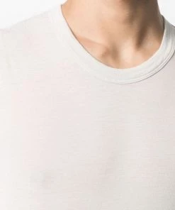 Rick Owens 61 OYSTER Débardeur à Coupe Longue Homme -Rick Owens Soldes 16520338 32180905 600