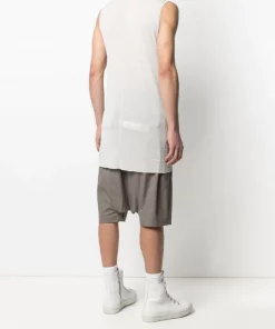 Rick Owens 61 OYSTER Débardeur à Coupe Longue Homme -Rick Owens Soldes 16520338 32180906 600