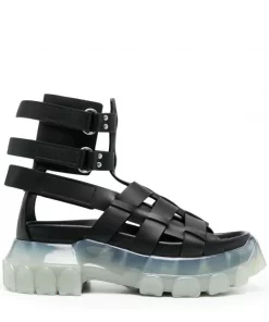 Rick Owens Sandales à Semelle épaisse Femme