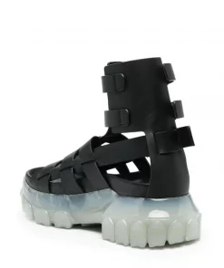 Rick Owens Sandales à Semelle épaisse Femme -Rick Owens Soldes 16523533 32089479 600