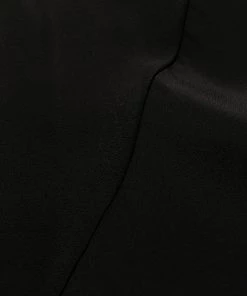 Rick Owens 09 BLACK Robe Drapée à Dos-nu Femme -Rick Owens Soldes 16524488 32189785 600