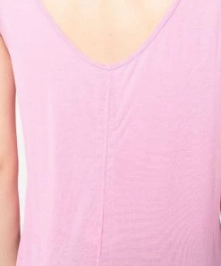 Rick Owens 183 POP PINK Débardeur à Encolure Ronde Femme -Rick Owens Soldes 16551884 32456713 600