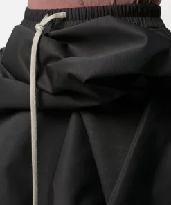 Rick Owens 09 BLACK Minijupe à Détail Noué Femme -Rick Owens Soldes 16556918 32258401 600