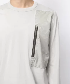 Rick Owens 61 Haut à Empiècements Contrastants Homme -Rick Owens Soldes 16557820 33451880 600