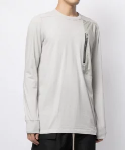 Rick Owens 61 Haut à Empiècements Contrastants Homme -Rick Owens Soldes 16557820 33451882 600